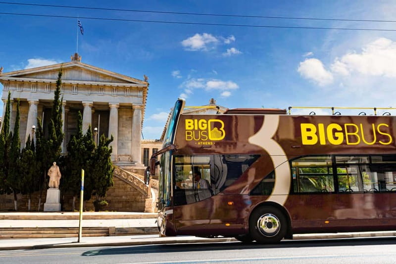 Athens: Big Bus Hop-on, Hop-off Tour by Open-Top Bus - Acropolis, Plaka, and the Temple of Zeus