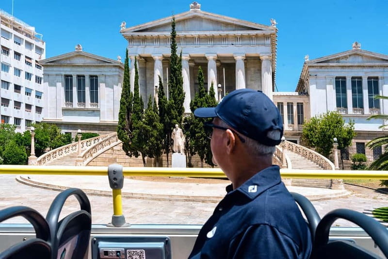 Athens: Big Bus Hop-on, Hop-off Tour by Open-Top Bus - The Piraeus purple route from the cruise terminal