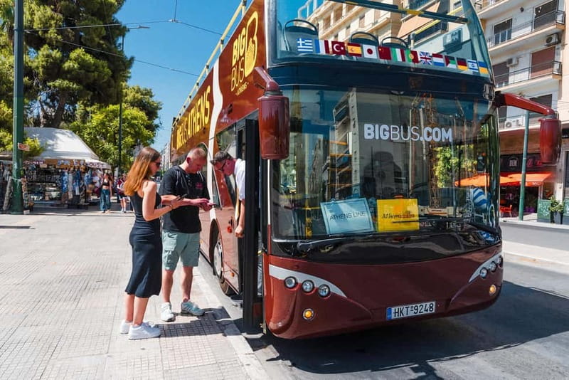 Athens: Big Bus Hop-on, Hop-off Tour by Open-Top Bus - Commentary, staff, and the ride itself
