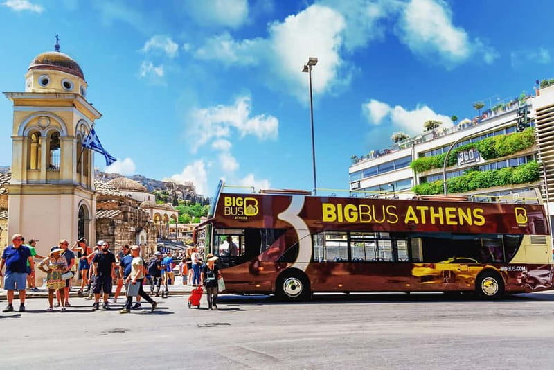Athens: Big Bus Hop-on, Hop-off Tour by Open-Top Bus - Starting at Syntagma Square
