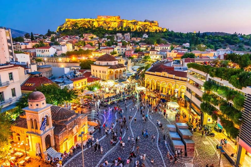 Athens: Big Bus Panoramic Night Tour by Open-Top Bus - Omonoia, Karaiskaki, and the city’s changing feel