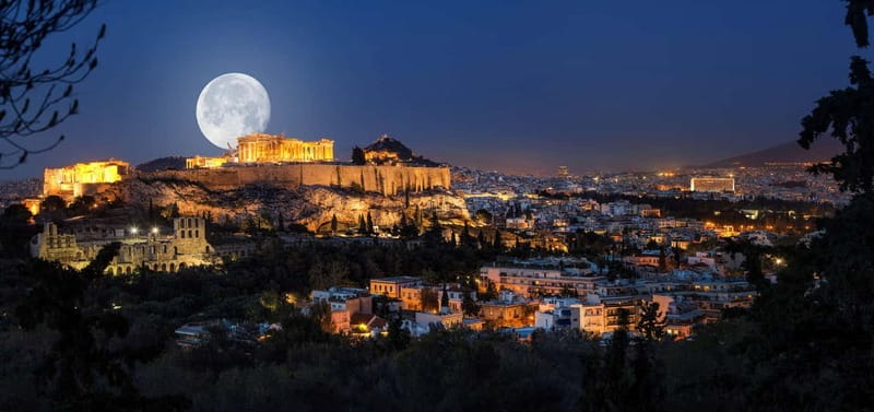 Athens: Big Bus Panoramic Night Tour by Open-Top Bus - Starting beside the Hellenic Parliament