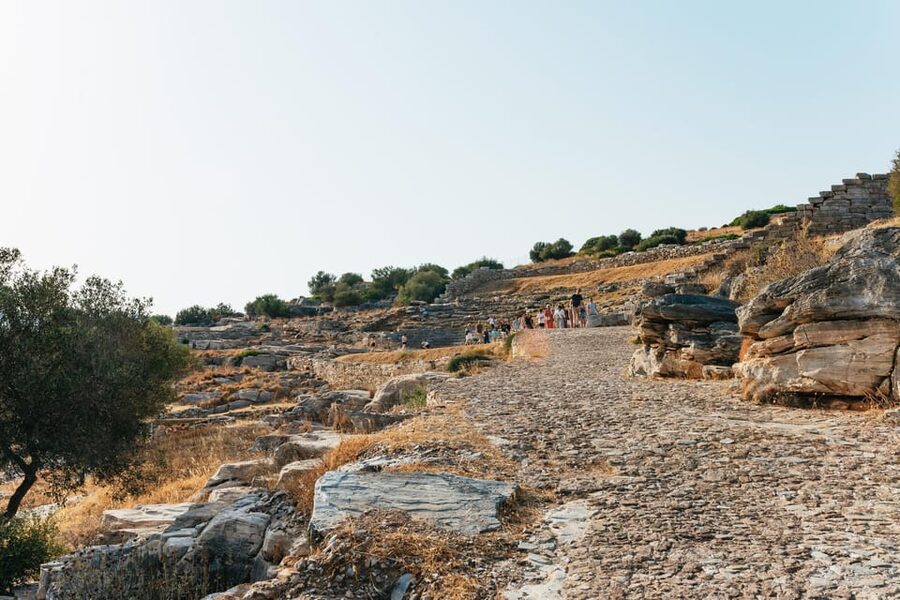 Athens: Cape Sounion & Poseidon Temple Sunset Half-Day Trip - Meeting at Metaxourghio and getting out of Athens