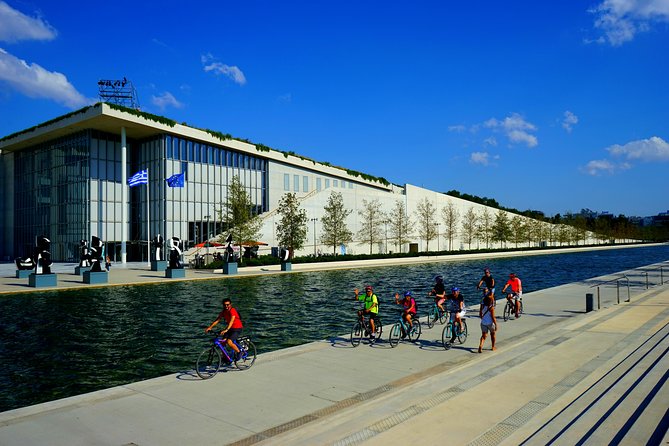 Athens City and Sea bike tour - Ancient Agora and Thissio on two wheels