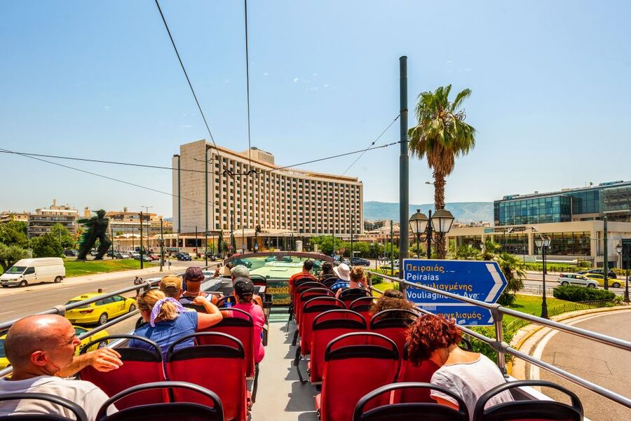 Athens: City Sightseeing Hop-On Hop-Off Bus Tour - Piraeus: useful for cruise days and harbor views