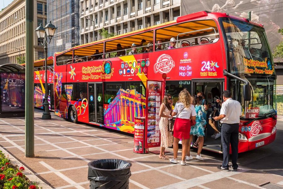Athens: City Sightseeing Hop-On Hop-Off Bus Tour - Audio commentary, staff, and comfort