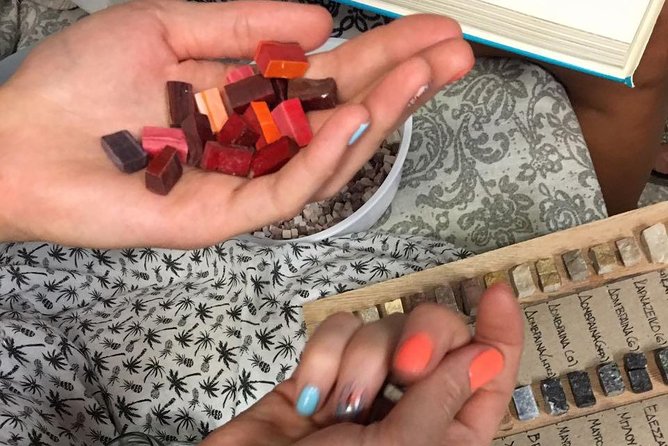 Athens: Create Your Own Mosaic 3h Private Art Class - Finding 13 Mosaic studio on Ermou Street
