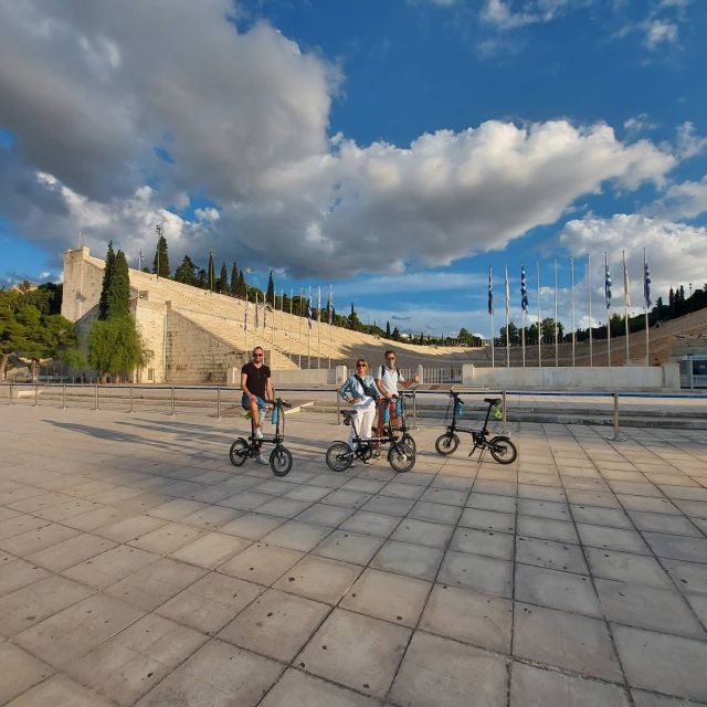 Athens: Discover the City Electric Bike Tour - Zappeion and the Panathenaic Stadium