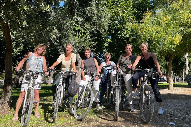 Athens Electric Bike Tour - The Acropolis from below