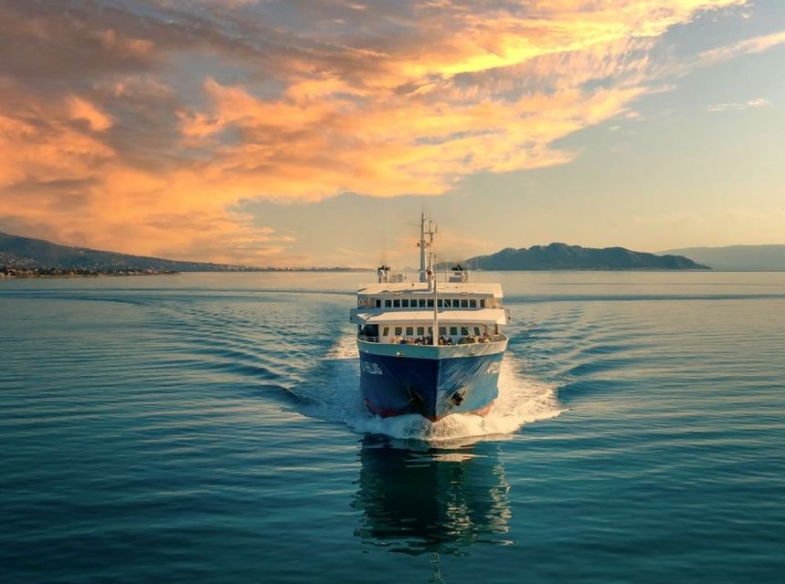 Athens: Ferry Boat Ticket to/from Agistri Island - What the 95-minute ferry crossing is like