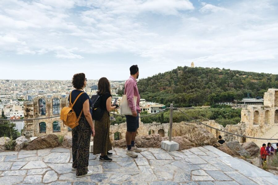 Athens: First Access Acropolis and Parthenon Guided Tour - The Dionysus Theatre and the end of the tour