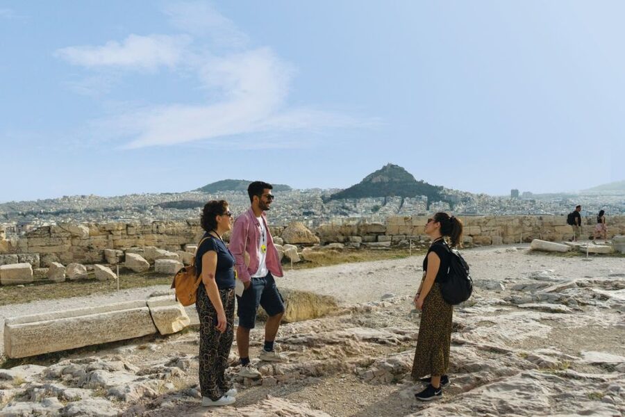 Athens: First Access Acropolis and Parthenon Guided Tour - Starting at the main entrance