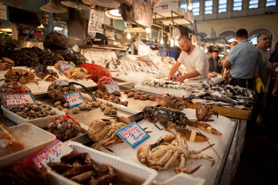 Athens: Greek Food Discovery Small Group Walking Tour - Specialty shops, olive oil, and Greek pantry staples