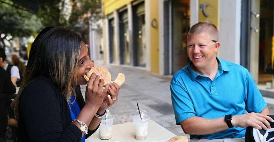 Athens: Greek Street Food Tour - Starting at Athinas 7 and meeting the city
