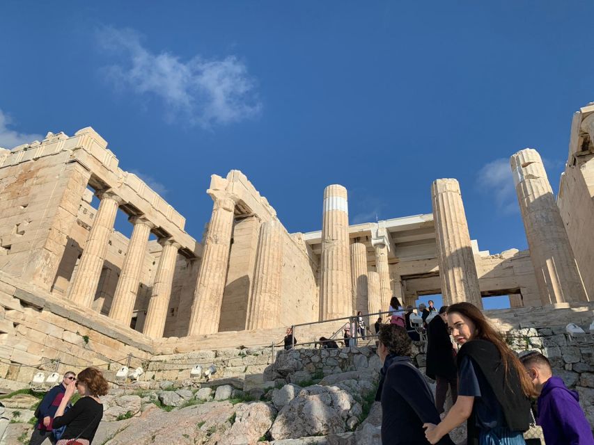 Athens: Guided Tour of Acropolis & Parthenon with Tickets - Temple of Athena Nike above the city