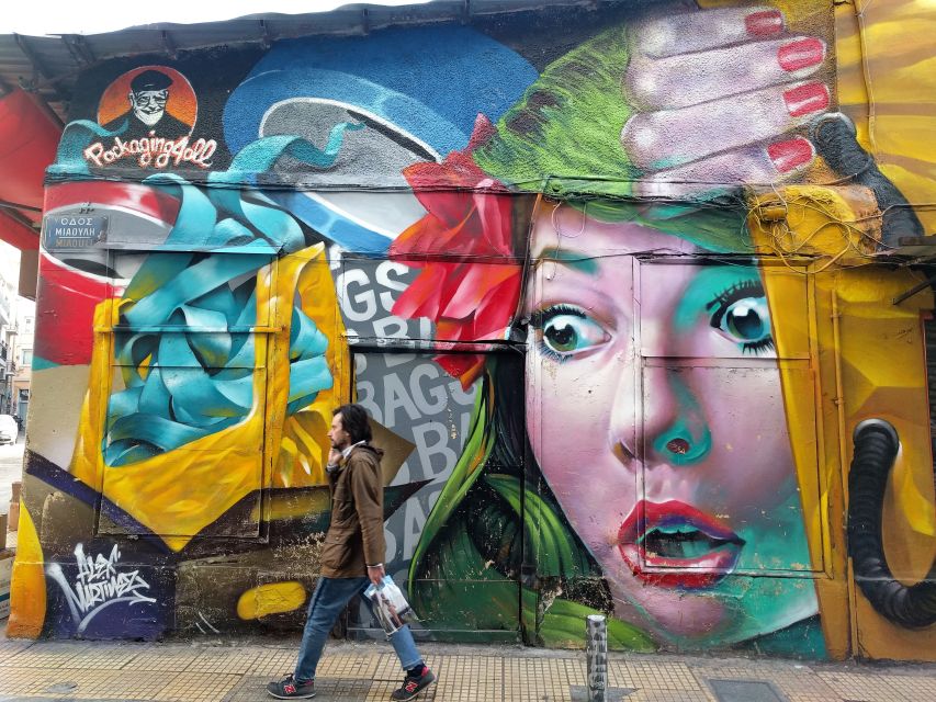 Athens: Guided Urban Street-Art Tour - Platia Iroon and Sarri, smaller streets with sharper detail