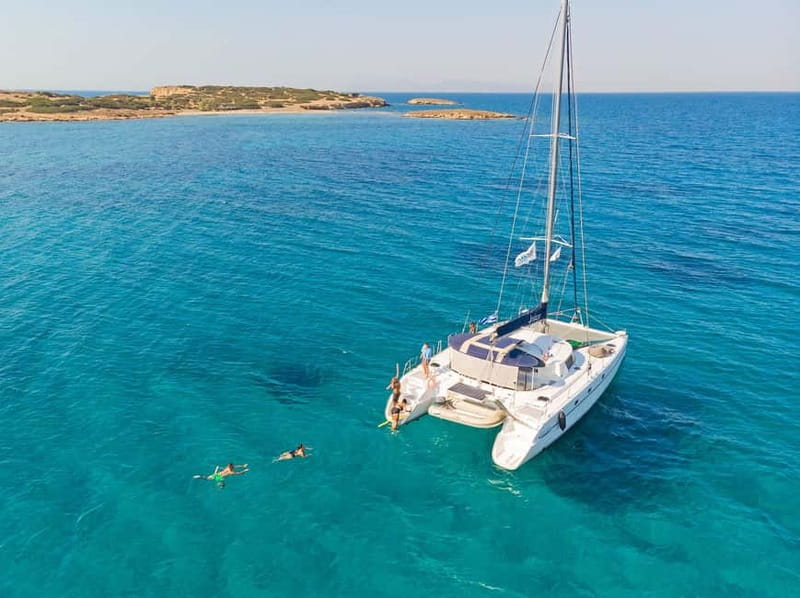 Athens: Half-Day Sunset Catamaran Cruise with Meal & Drinks - Cruising the Athenian Riviera