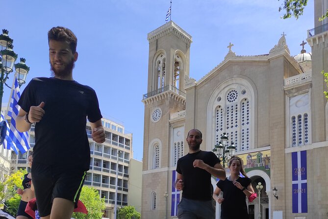 Athens Highlights: Urban Run experience with a Local - Starting beside the Monument to the Unknown Soldier