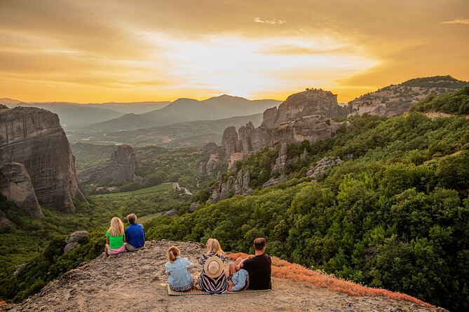 Athens: Meteora 2-Day Tour Sunset & Morning Small Group + Hotel - The Athens departure and ride north