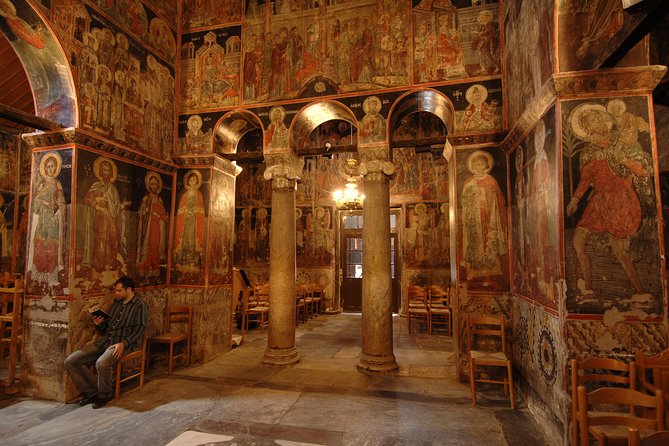Athens: Meteora 2-Day Tour Sunset & Morning Small Group + Hotel - Sunset at Saint Stephen and the hermit caves