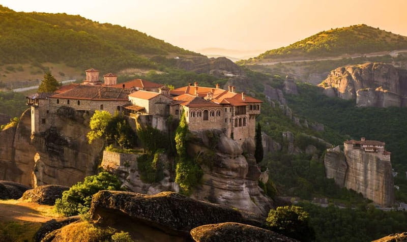 Athens: Meteora Tour with Local Guide and Greek Lunch - Hermit caves and the less-visited side of Meteora