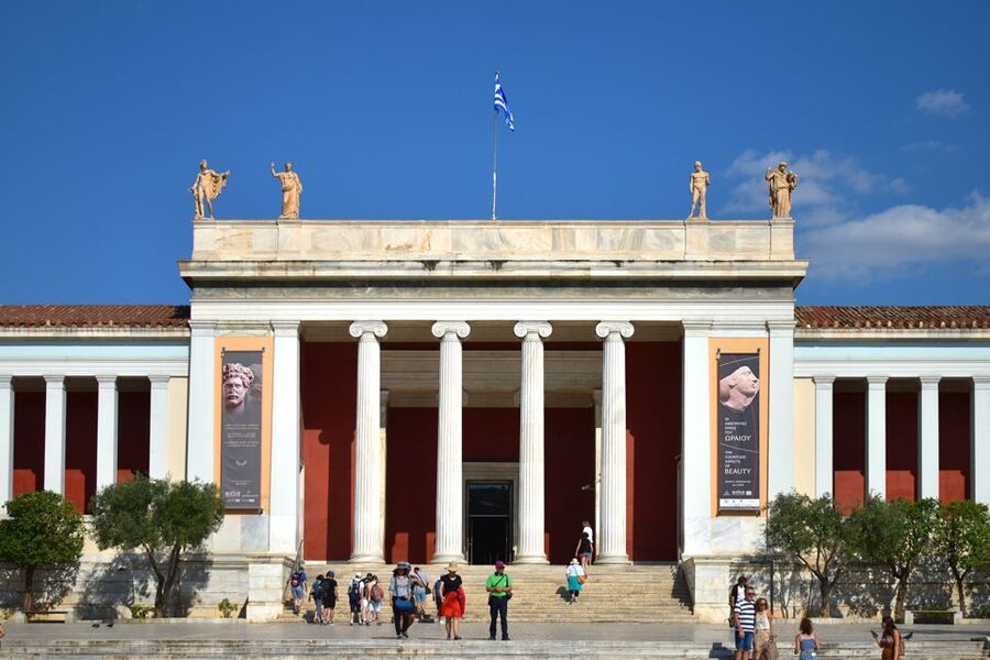 Athens: National Archaeological Museum Ticket & Audio Guide - Marble sculpture, pottery, tools, and ordinary life