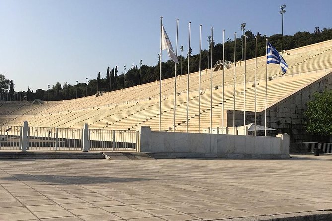 Athens Night Sightseeing Tour with Greek Dinner Show - Athens after dark, with realistic expectations