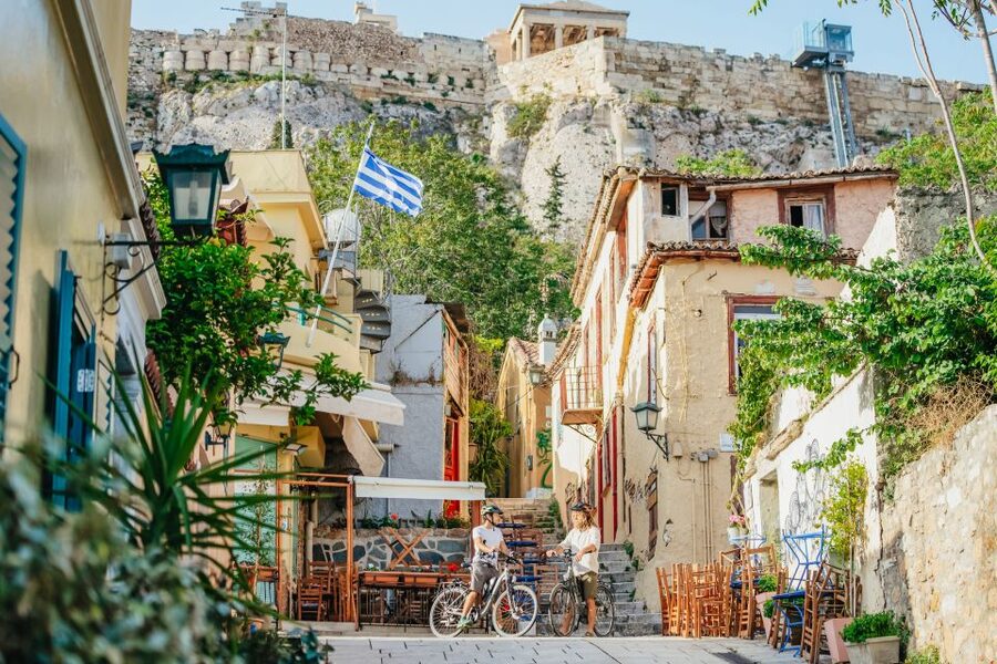 Athens: Old Town Highlights Guided E-Bike Tour - Thission, Kerameikos, and the ancient Agora