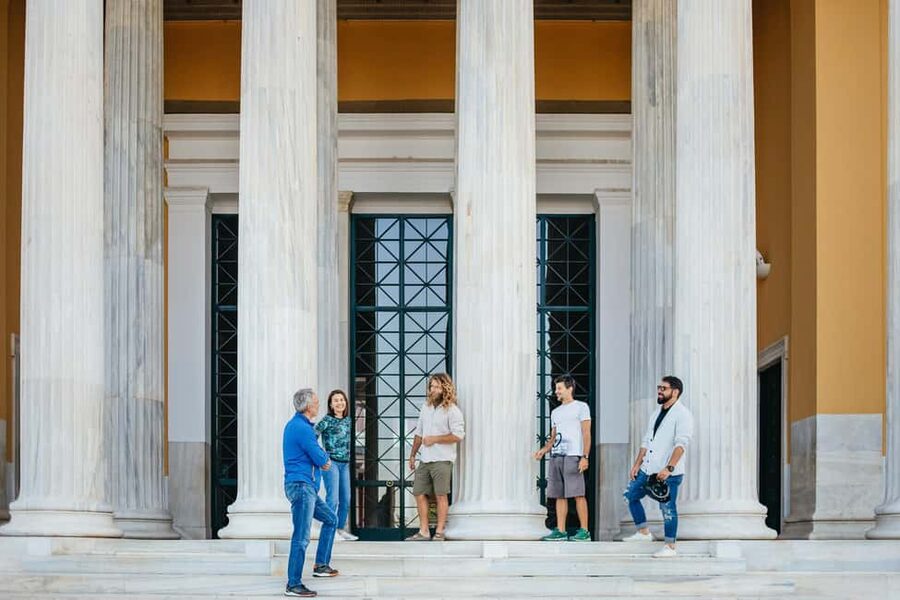 Athens: Old Town Highlights Guided E-Bike Tour - Starting near the Acropolis metro station