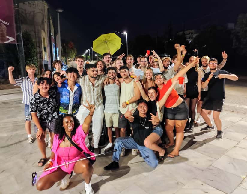 Athens Party Pub Crawl with Unlimited Drinks & Club Access - Timing, pace, and what the 3.5 hours really mean