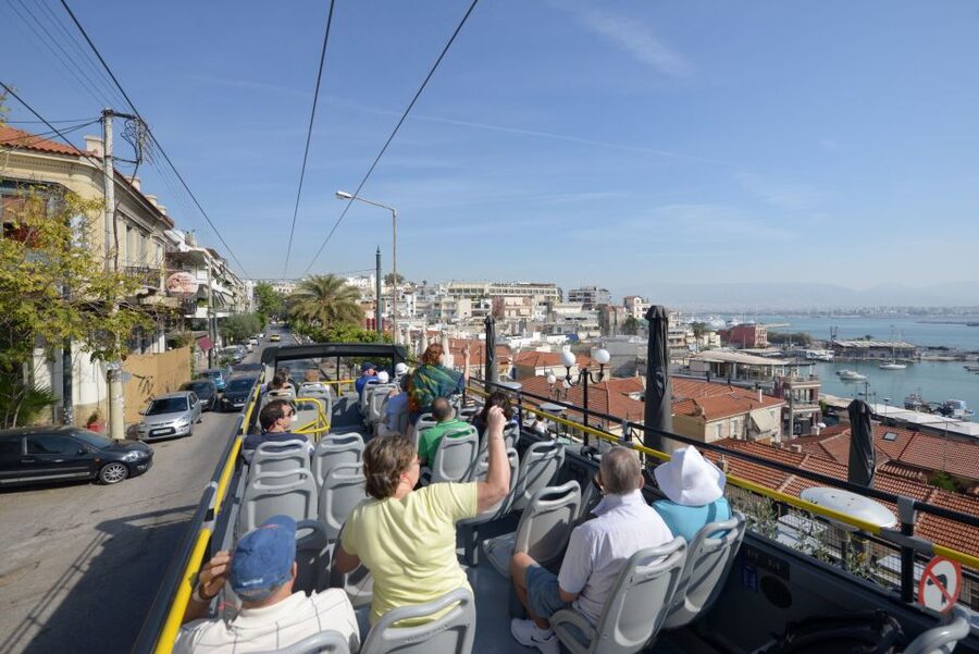 Athens, Piraeus, and Coastline: Blue Hop-On Hop-Off Bus - Changing lines without wasting your day