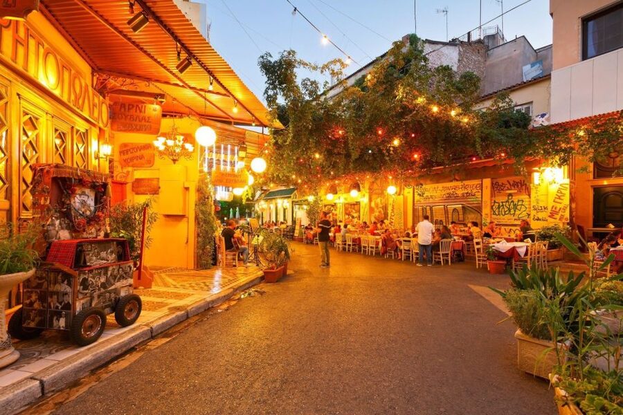 Athens: Premium Food and Wine Tasting Tour in the evening - Group size, walking, and timing