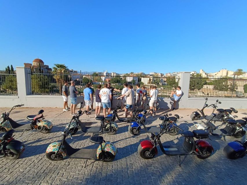 Athens: Premium Guided E-Scooter Tour in Acropolis Area - Key points at a glance