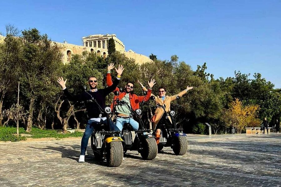 Athens: Premium Guided E-Scooter Tour in Acropolis Area - Starting near the Acropolis Museum
