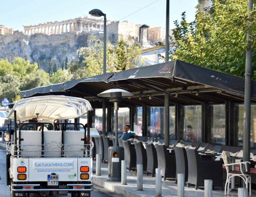 Athens: Private 3-Hour City Tour on Eco-Friendly Tuk Tuk - Why a tuk tuk works so well in central Athens