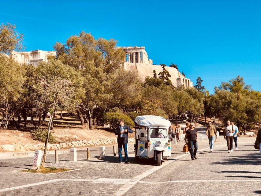 Athens: Private 3-Hour City Tour on Eco-Friendly Tuk Tuk - Lycabettus Hill and the best city view