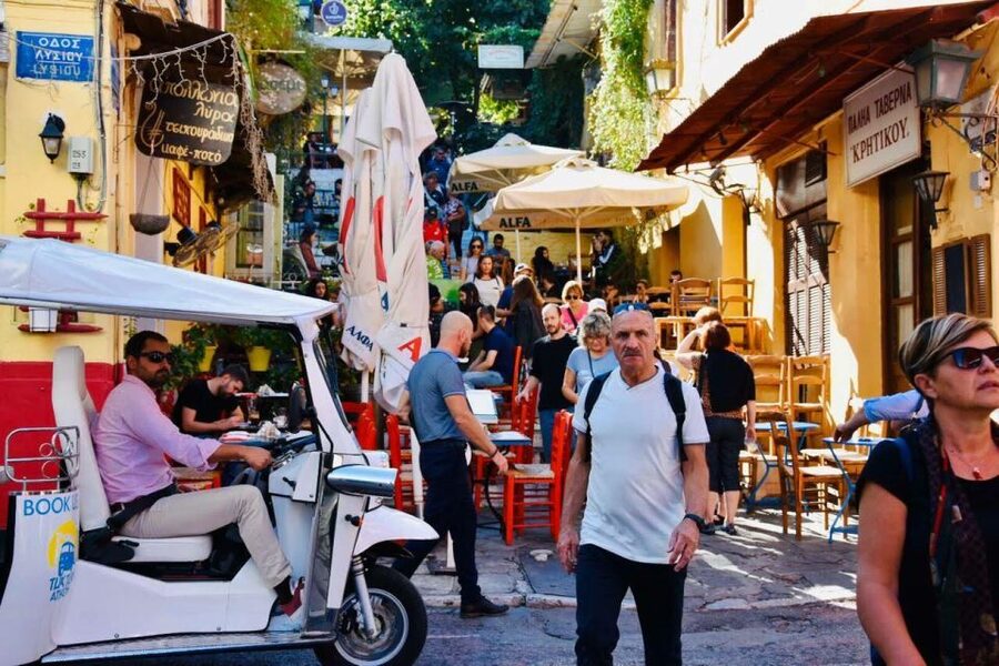 Athens: Private 3-Hour City Tour on Eco-Friendly Tuk Tuk - The Olympic Stadium, Temple of Zeus, and Hadrian’s Arch