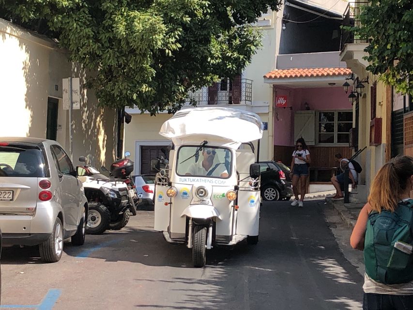 Athens: Private Evening Sightseeing Tour by Electric Tuk-Tuk - Starting near Syntagma Square