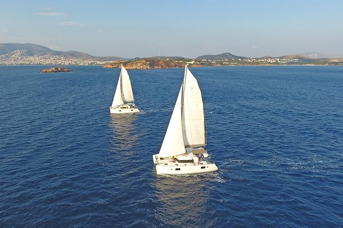 Athens Private Luxury Catamaran Cruise with Traditional Greek Meal and BBQ - The Athens Riviera looks different from the sea