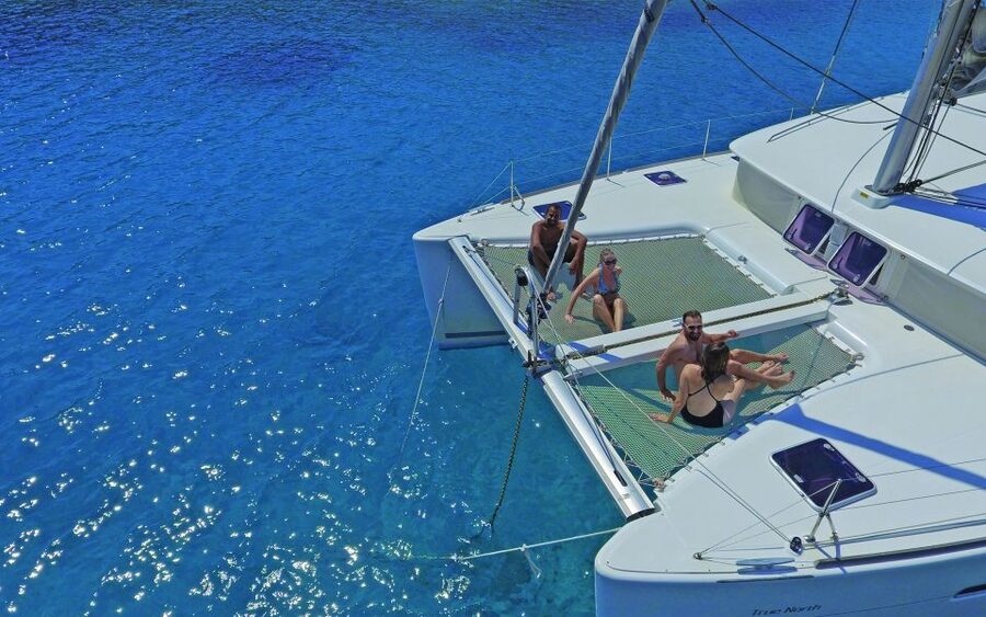 Athens: Riviera Catamaran Cruise with Meal and Drinks - Key points at a glance