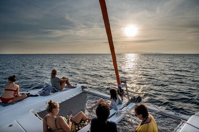 Athens Semi Private Sunset Catamaran Cruise with meal & drinks - A Fresh Meal Served While You Sail