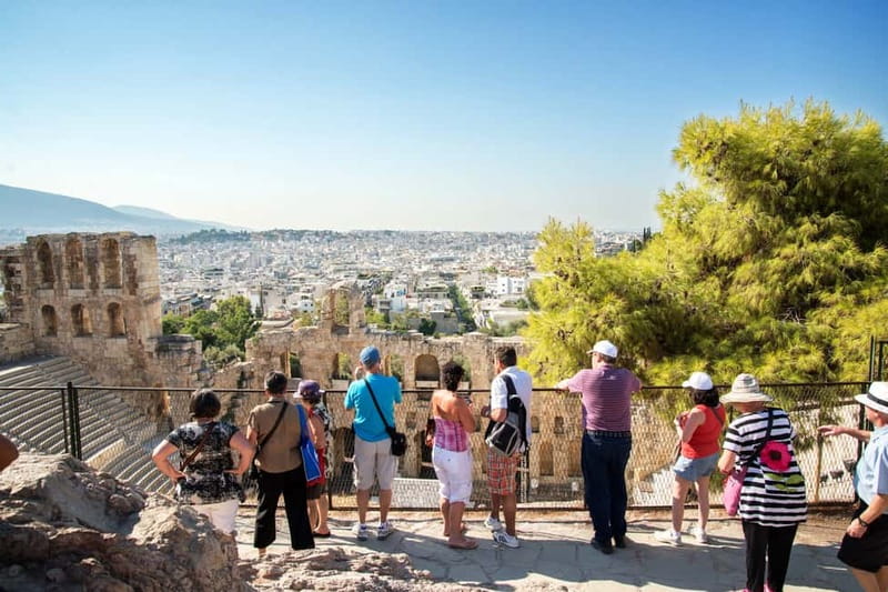 Athens Sightseeing & Acropolis With Entry Tickets Included - Walking into the Acropolis