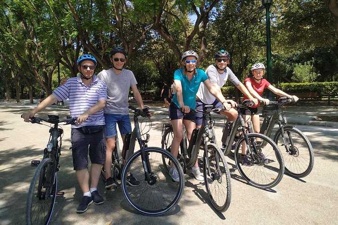Athens Small Group Electric Bike Tour - Kerameikos and the Ancient Agora from outside