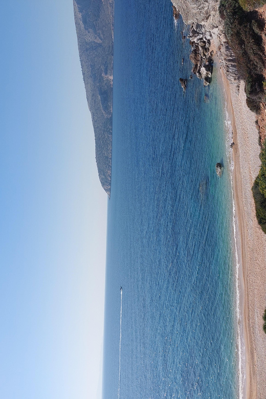 Athens: Sounio Poseidon Temple and Athenian Riviera Day Trip - A clear-water beach in summer