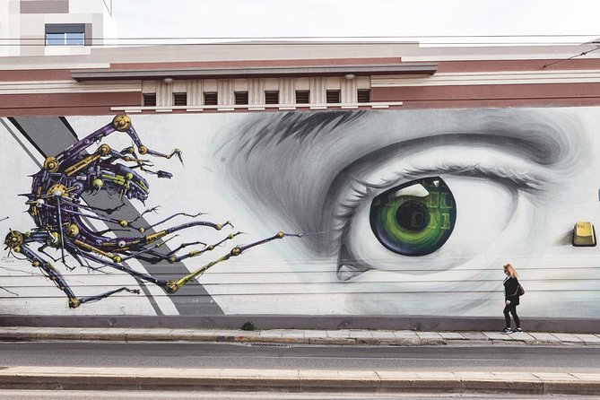 Athens Street Art Walk - Starting at Ermou 134 and heading away from the usual route