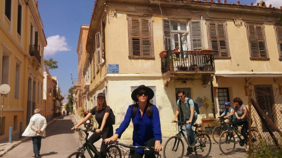 Athens: Sunset Bike Tour - Plaka and the city’s more personal corners