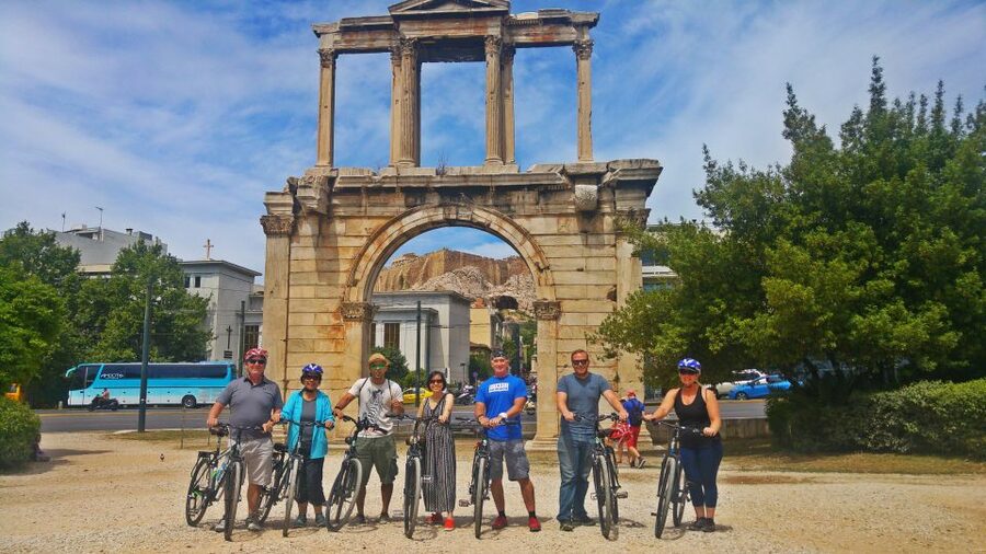 Athens: Sunset Bike Tour - Philopappou Hill and the first city panorama