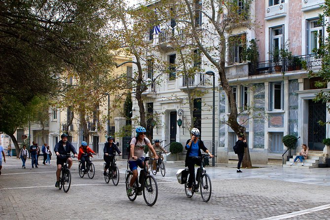 Athens Sunset Electric Bike Tour - Churches, Roman ruins, and neoclassical Athens