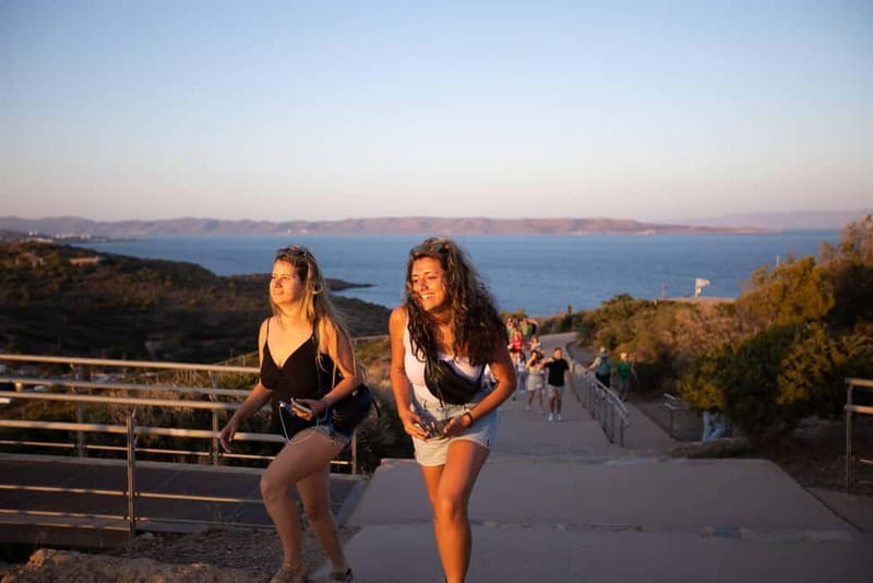 Athens: Sunset Tour to Cape Sounion & the Temple of Poseidon - Finding the best sunset view