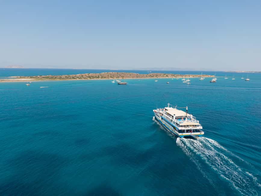 Athens: Swimming Cruise with Lunch, Wine & Live DJ on Board - Standard seating or the VIP upgrade